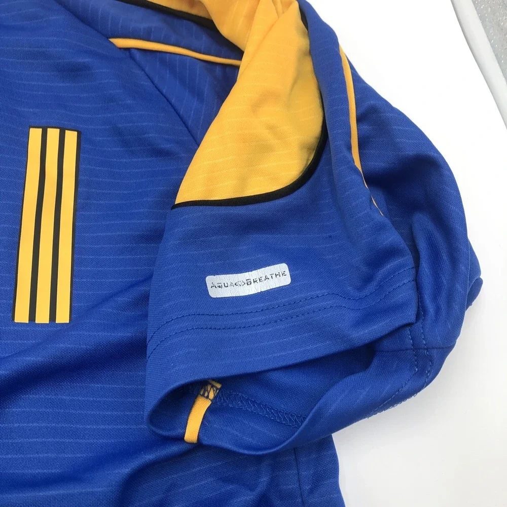 Fusion Fc Soccer Game Jersey Kelme Aqua Breathe Medium Blue Used Number51 Futbol